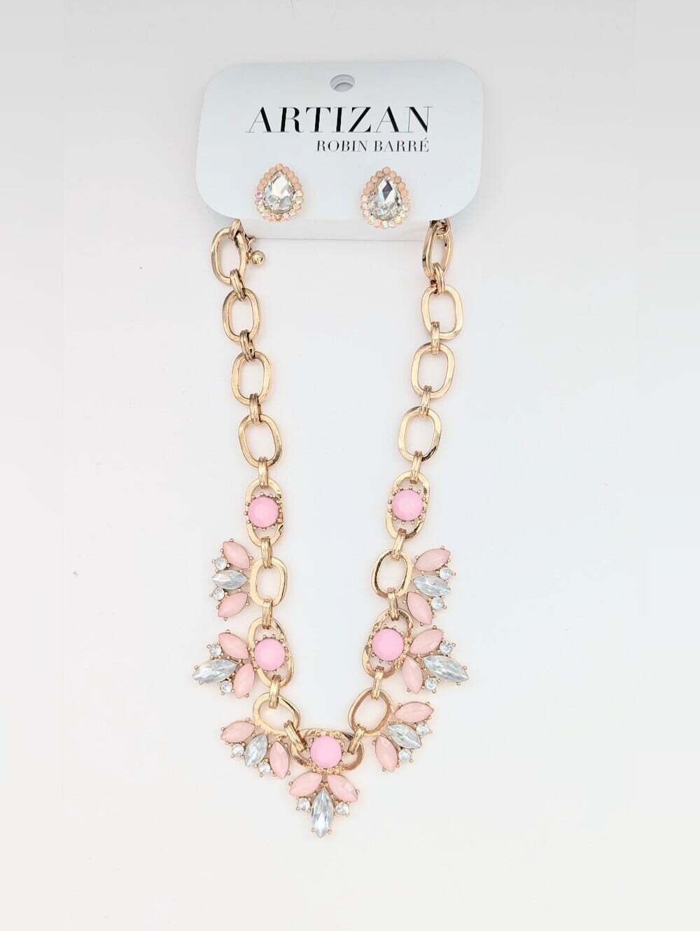 NWT Artizan Robin Barre Statement Pieces - Earrings & Necklace Set